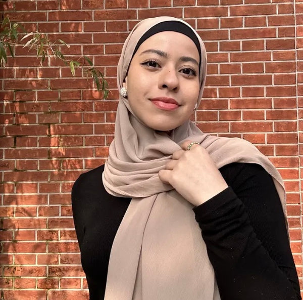 Maryam's Essential Luxury Plain soft chiffon scarves/hijabs