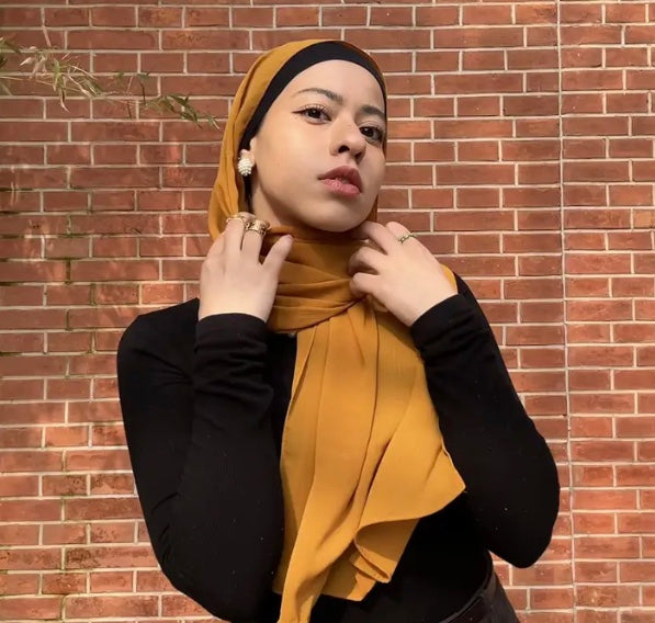 Maryam's Essential Luxury Plain soft chiffon scarves/hijabs