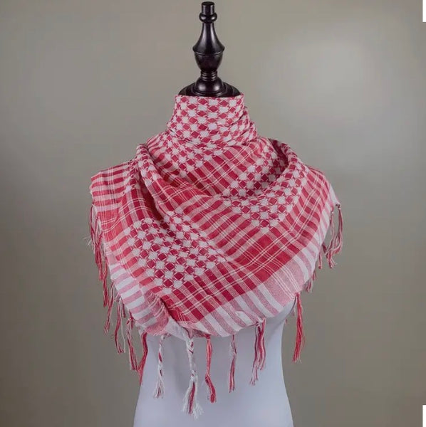 Maryam’s Essential Arab Premium Cotton Shemagh Scarves/Shawls
