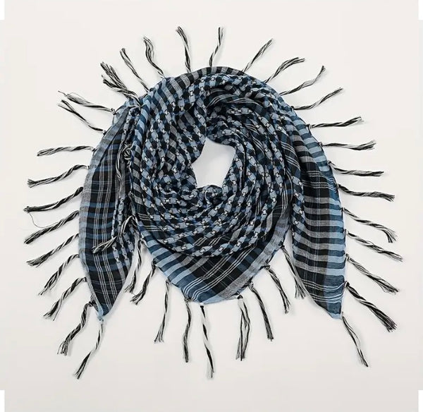 Maryam’s Essential Arab Premium Cotton Shemagh Scarves/Shawls