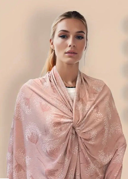 Maryam's Essential Luxury Printed Cotton Viscose Hijabs/Scarves