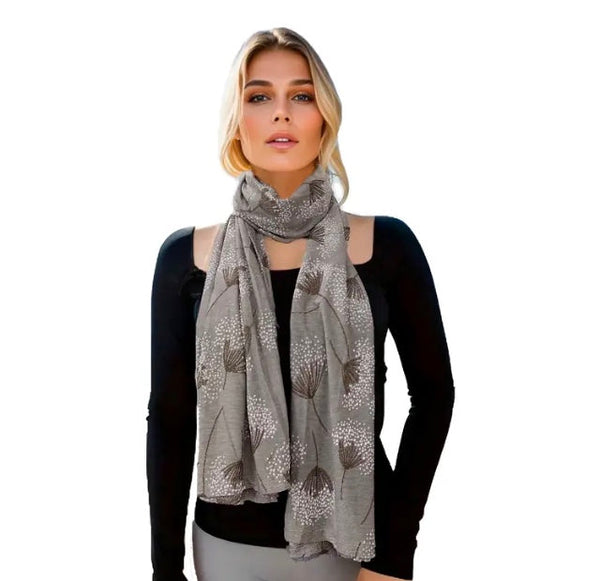 Maryam's Essential Luxury Printed Cotton Viscose Hijabs/Scarves