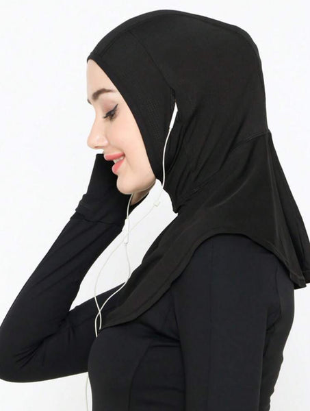 Maryam's Essential Luxury Revolutionary Sporty Ear Accessible Hijab