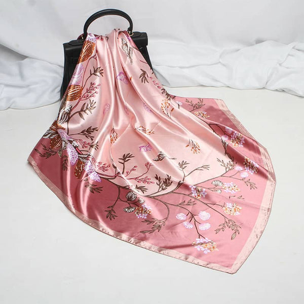 Maryam’s Diamond Style Silk Polyester Printed Shawl/Hijab