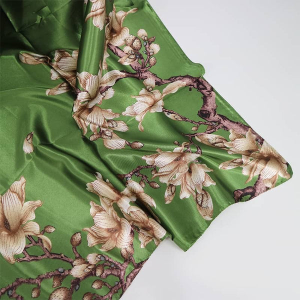 Maryam’s Diamond Style Silk Polyester Printed Shawl/Hijab