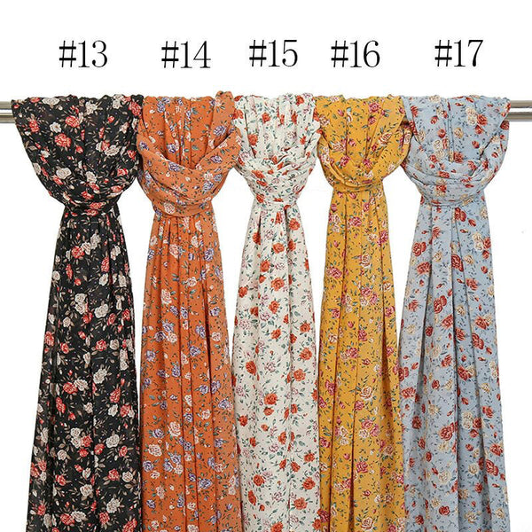 Maryam’s Diamond Style Printed Chiffon Hijab