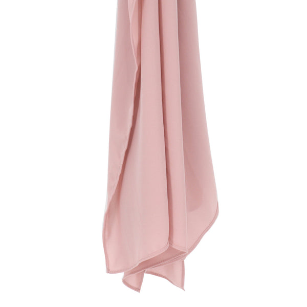 Maryam’s Diamond Style Stretchy Opaque Plain  Chiffon Hijab