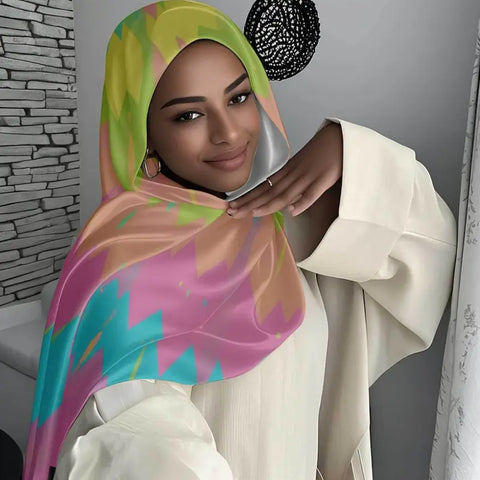 Maryam’s Essential Premium Printed Polyester Hijab