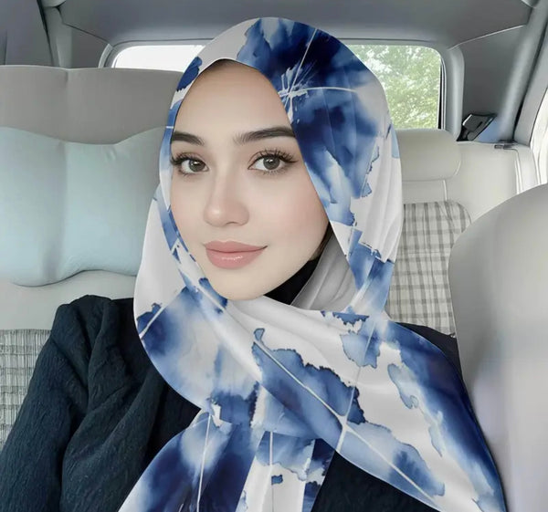 Maryam’s Essential Premium Printed Polyester Hijab