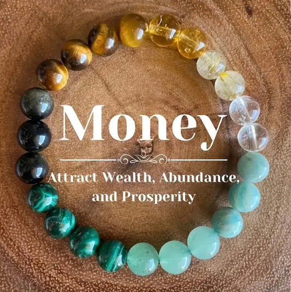 Maryam’s Essential Money Attract Wealth, Abundance, & Prosperity Bracelet