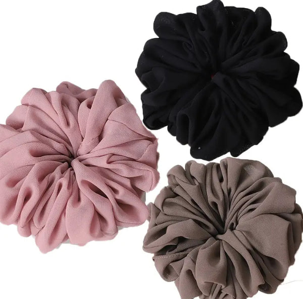 Maryam’s Essential Extra Large Hijab Volume Scrunchies Set