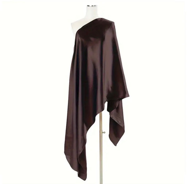 Maryam’s Diamond Style Trendy Silk Polyester Plain Shawls