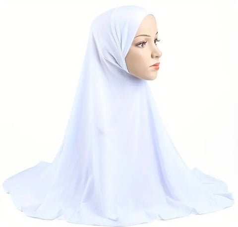 Maryam's Essential Plain Prayer Khimar Hijab