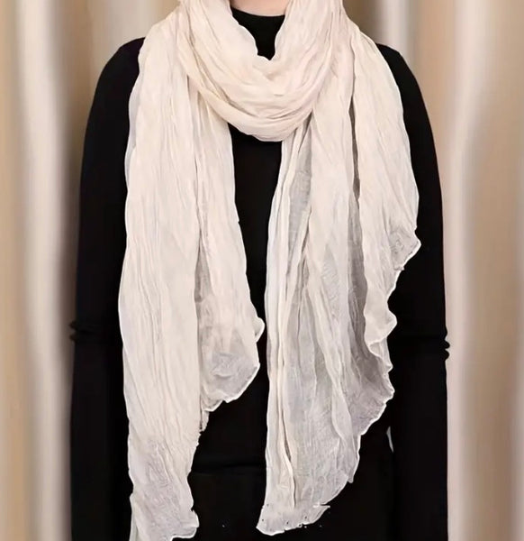 Maryam’s Essential Vintage lightweight Yarn Hijab/Scarf