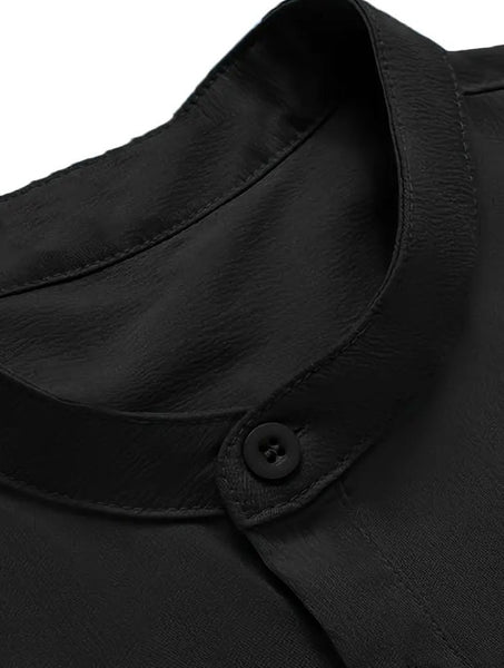 Maryam’s Essential Breathable Button Sleeveless Cotton Top Tank