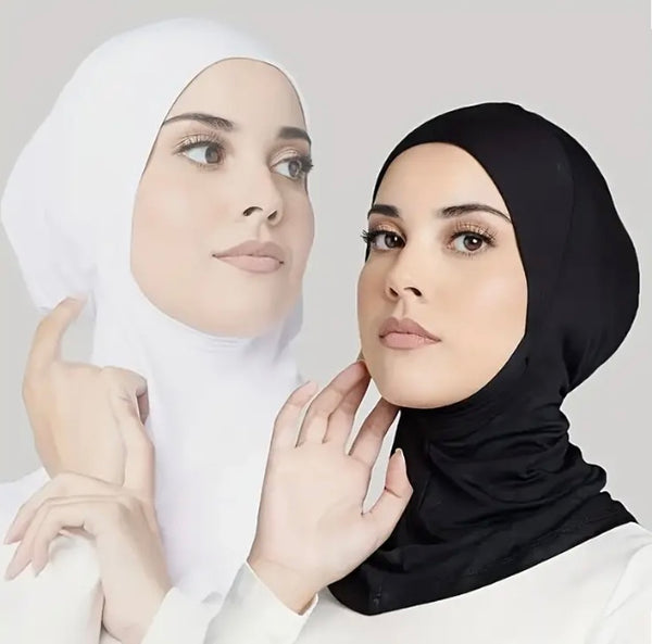 Maryam’s Essential Modal Instant Pullover Head Neck Hijab Cap