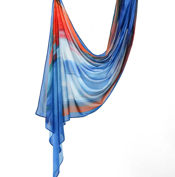 Maryam's Essential Premium Abstract Digitally Printed Chiffon Hijab