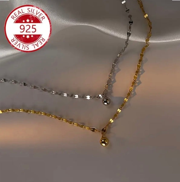 Maryam’s Essential Luxury 925 Sterling Silver Hypoallergenic Waterproof Anklet