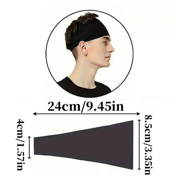 Maryam’s Essential Luxury Arabic “Alhamdulillah ٱلْحَمْدُ لِلَّٰهِ” Gym Headband