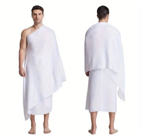Maryam’s Essential Men’s Ihram Towel for Umrah & Hajj Pilgrimage