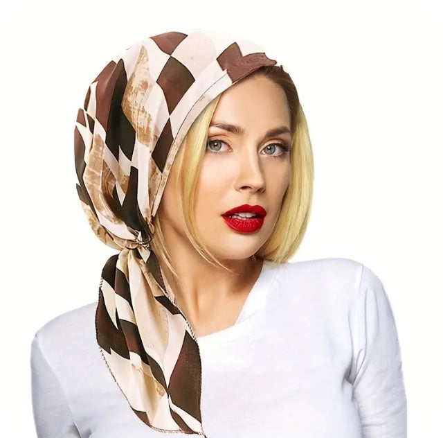 Maryam's Essential Pre-Tied Print Headscarf Hijab