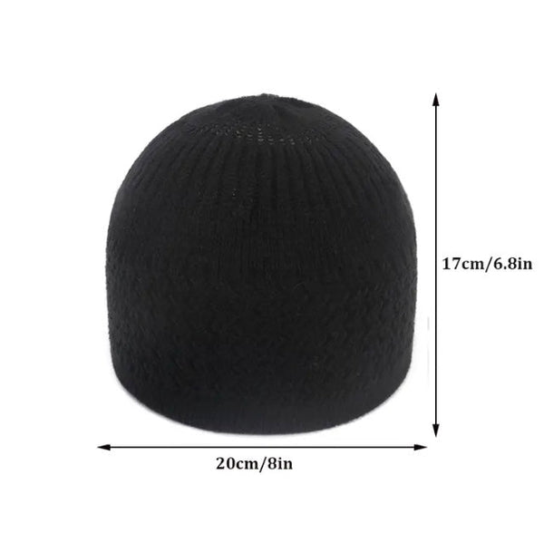 Maryam’s Essential Luxury Muslim Men’s Knitted, Stretchy, Breathable, Stylish Kufi Caps
