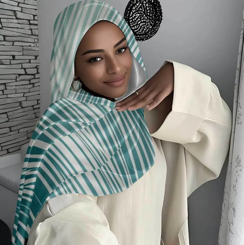 Maryam’s Essential Luxury Premium Printed Polyester Hijab