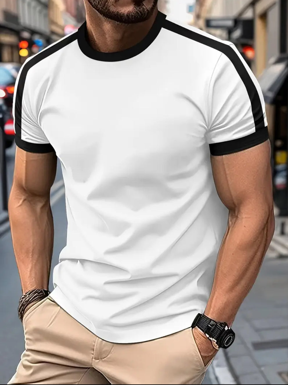 Maryam’s Essential Casual Crew Neck Short Sleeves T-Shirt