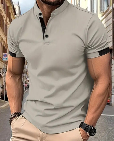 Maryam’s Essential Casual Breathable Short Sleeves Button Shirt