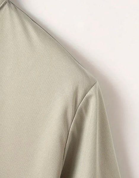 Maryam’s Essential Casual Breathable Short Sleeves Button Shirt