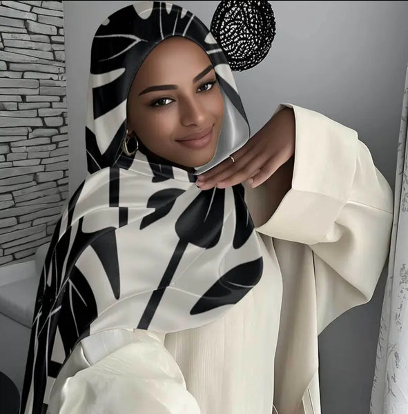 Maryam’s Essential Premium Printed Polyester Hijab