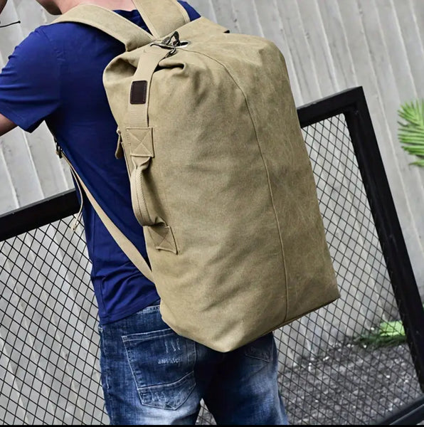 Maryam’s Essential Large Capacity Multifunctional Retro Canvas Backpack
