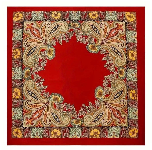 Maryam's Essential Silk Polyester Printed Shawl/Hijab