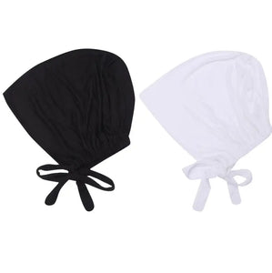 Maryam’s Essential Two Pieces Tie Back Drawstring Cap for Hijab Sets