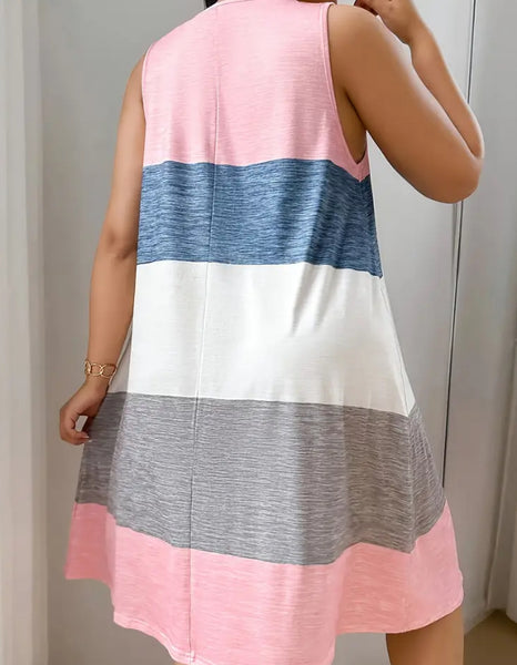 Maryam’s Essential Luxury Plus Size Tank Sleepwear Nightdress