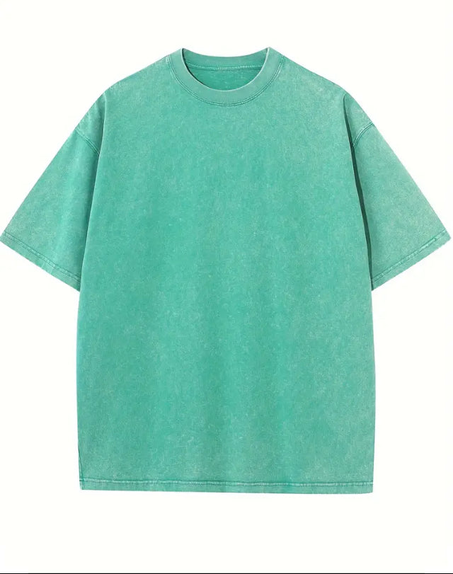 Maryam’s Essential Loose Fit Cotton Short Sleeves Round Neck Comfy Top Tank