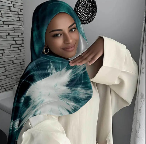 Maryam’s Essential Luxury Premium Printed Polyester Hijab