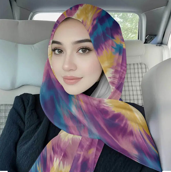 Maryam’s Essential Premium Printed Polyester Hijab