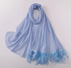Maryam's Essential Signature Feather Chiffon Hijab