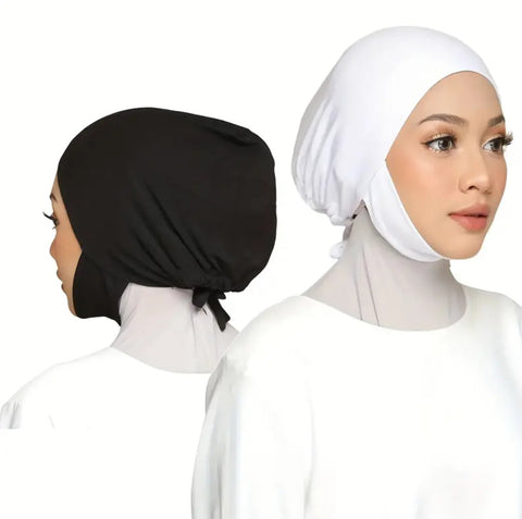 Maryam’s Essential Two Pieces Inner Elastic Hijab Cap Set