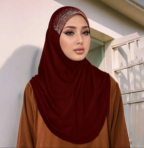Maryam's Essential Diamanté One Piece Hijab