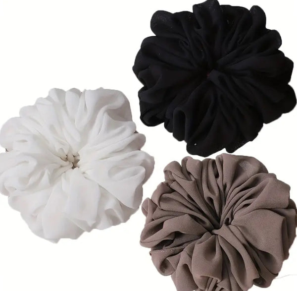 Maryam’s Essential Extra Large Hijab Volume Scrunchies Set