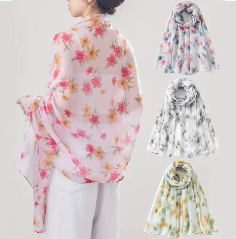 Maryam’s Essential Printed Chiffon Hijab