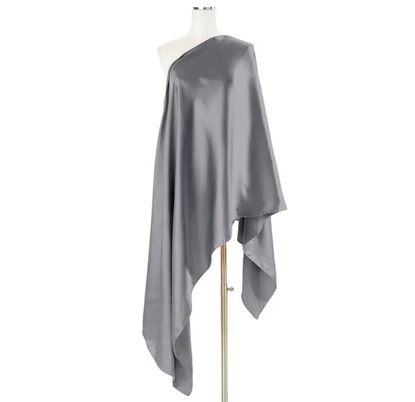 Maryam’s Diamond Style Trendy Silk Polyester Plain Shawls