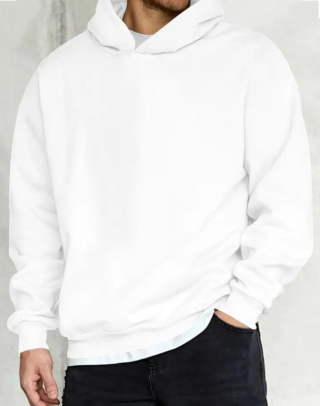 Maryam’s Essential Men Casual Hoody Long Sleeves Pullover Sweatshirt