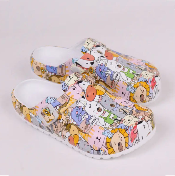 Maryam’s Essential Cute Cartoon EVA Slip on Clogs