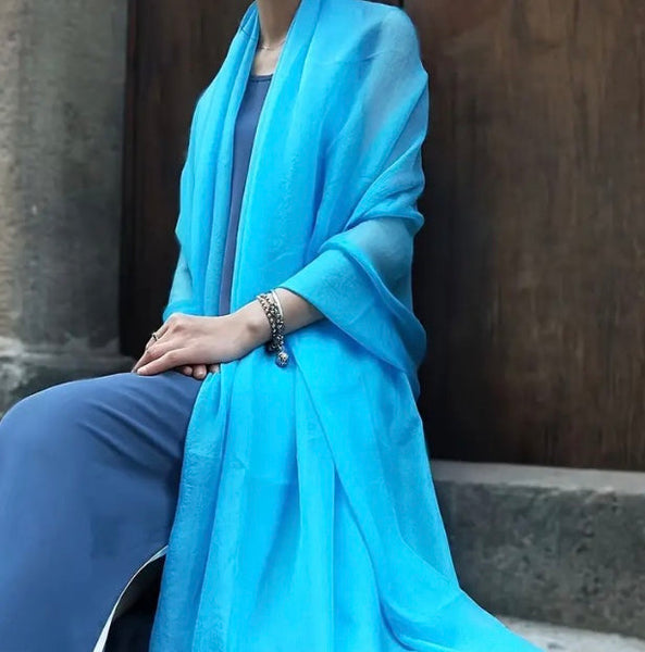 Maryam’s Essential Extra Large Plain Pure Colour Cotton Viscose Soft Hijabs/Shawls