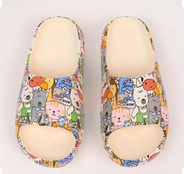 Maryam’s Essential Cute Cartoon EVA Slip on Slide Slippers