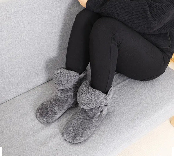Maryam’s Essential Winter Warm Fluffy Fleece Ankle Slipper Socks