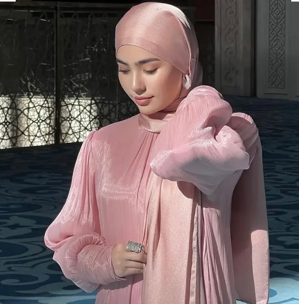 Maryam’s Essential Shimmer Shayla Thin Chiffon Hijabs/Scarves